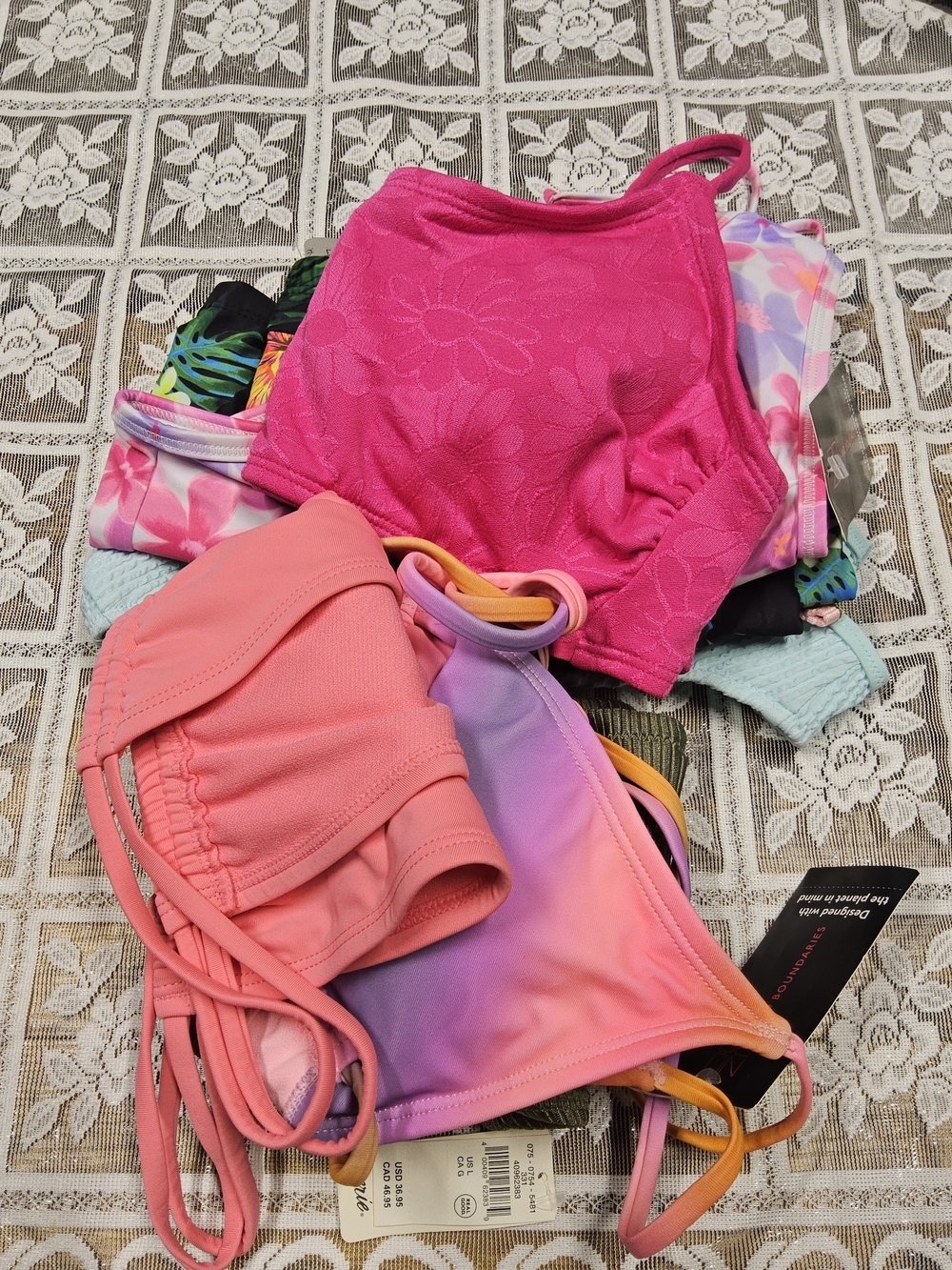 Size Large Womens Random Pieces Swimwear